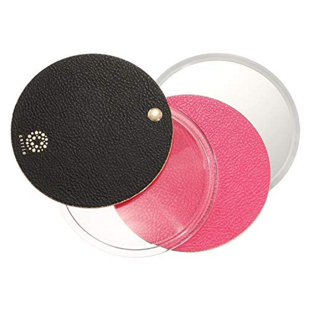 Carrie Magnifying Glass & Pocket Mirror/ Lady Black - 彩妆刷具/镜子/梳子 - 其他材质 黑色