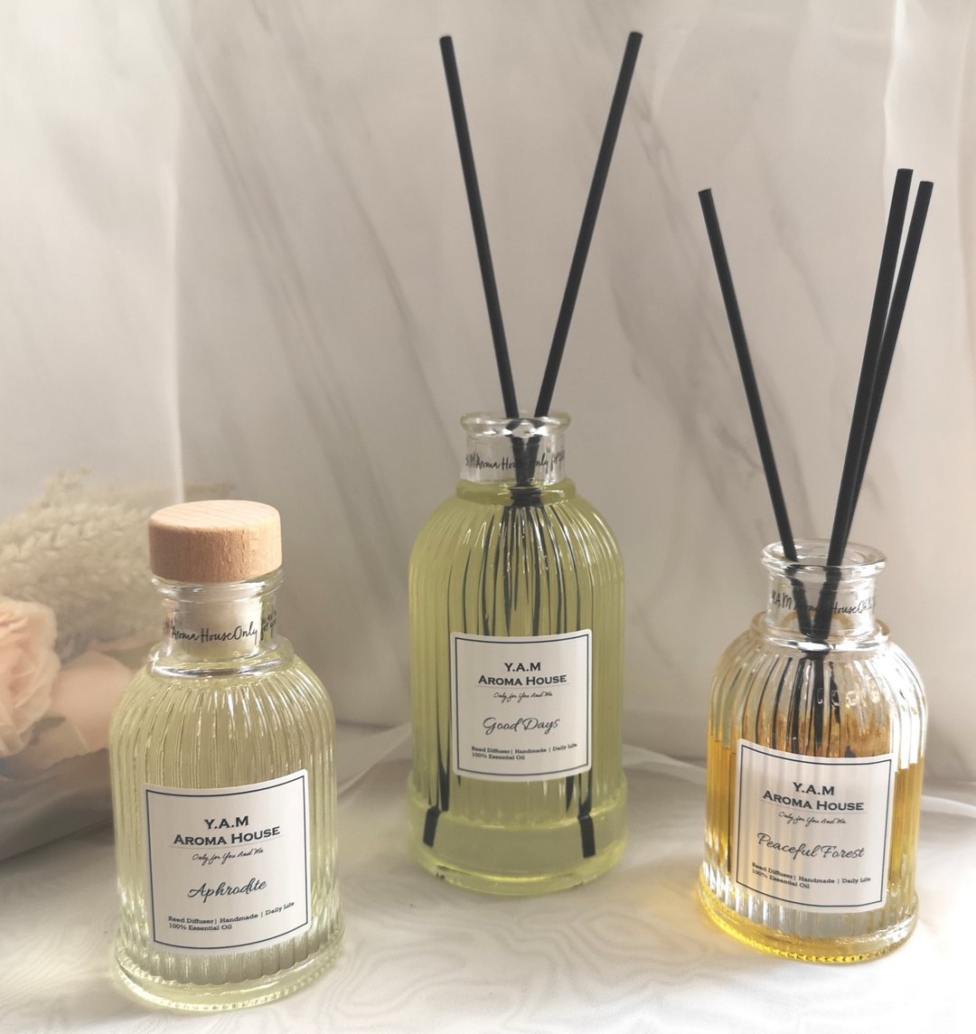 Peaceful Forest |宁静森林/木质调 |精油扩香瓶/无火扩香(200ml) - 香薰/精油/线香 - 玻璃 