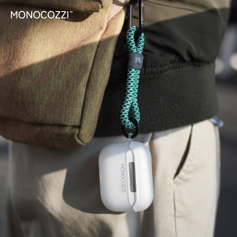 ESSENTIALS | AirPods Pro 1/2 半透明软胶保护壳连手绳 - 绿色 - 其他 - 塑料 绿色