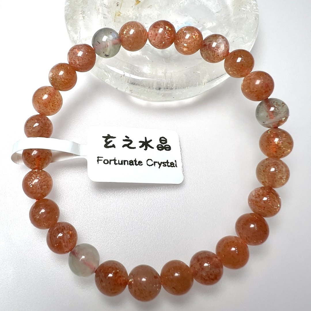 阿鲁沙手串 | 水晶 | 水晶手串 | 水晶手链 | 水晶手链 - 手链/手环 - 水晶 橘色