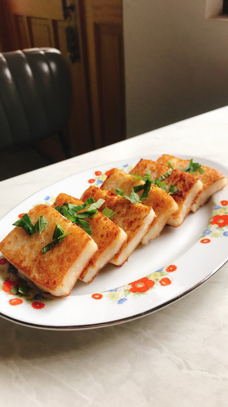 纯米萝卜糕/全素 - 熟食小吃 - 新鲜食材 白色