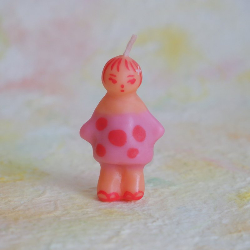 小宝宝 手工香薰蜡烛 红点点宝宝 - 蜡烛/烛台 - 蜡 
