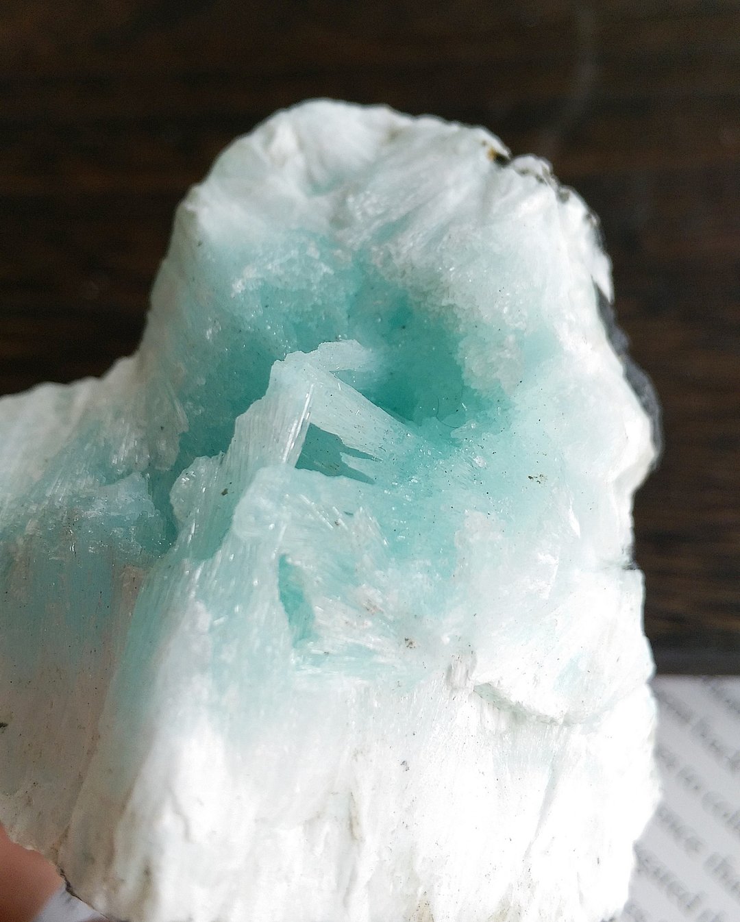 Blue Aragonite 云南产地  蓝文石 蓝霰石 天然矿石 原矿 - 摆饰 - 其他材质 