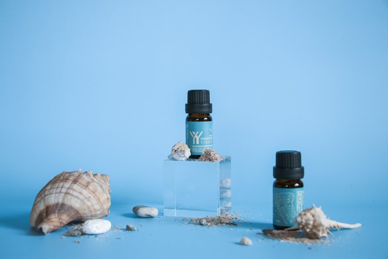 鼠尾草海盐|木质与海洋香调交织|清新海洋香调【 10ml  香氛 】 - 香薰/精油/线香 - 精油 金色