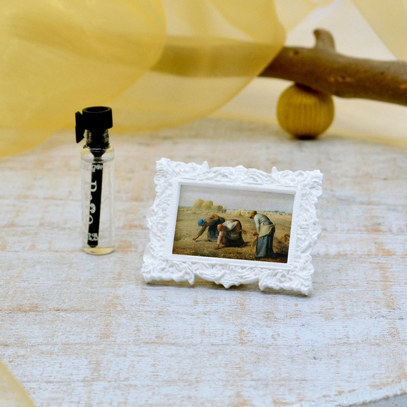 米勒拾穗 名画扩香石 - 香薰/精油/线香 - 环保材料 