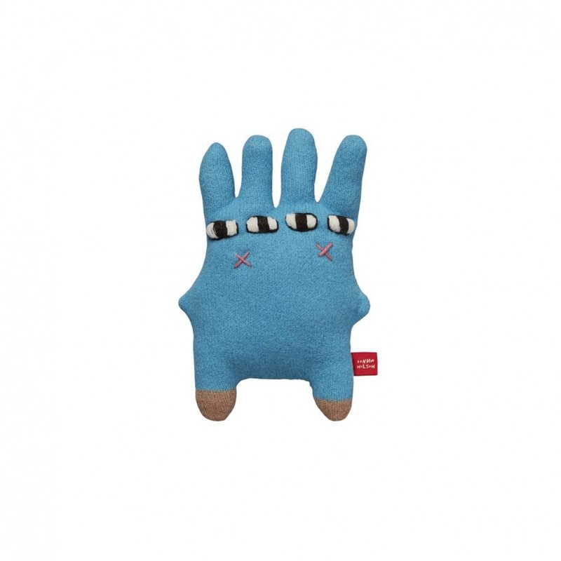 Bunny blue 纯羊毛玩偶 | Donna Wilson - 玩偶/公仔 - 羊毛 蓝色