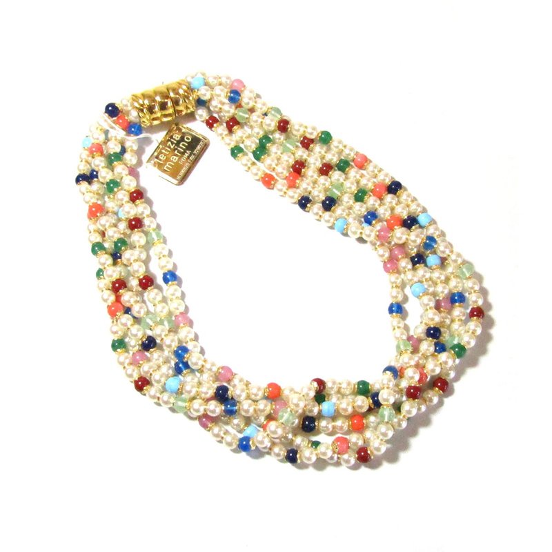 Letizia Marino ROMA 复古 六层 蓬松 项链 - 项链 - 其他材质 多色