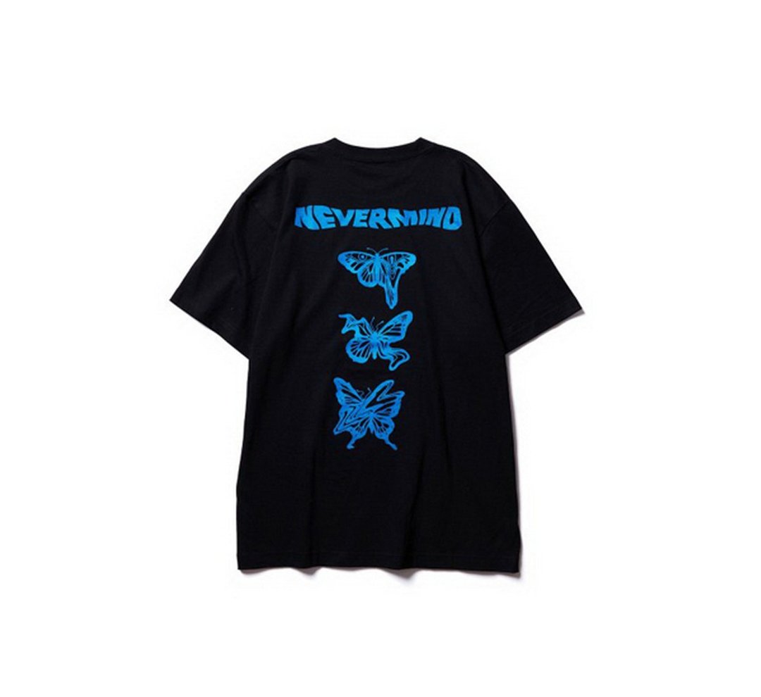 Softmachine Nevermind T-Shirt超脱乐团变形飞蝶上衣(两色) - 男装上衣/T 恤 - 棉 多色