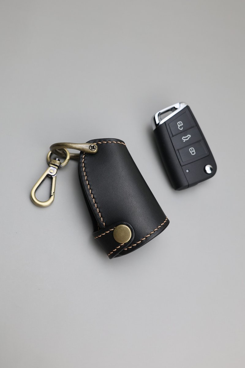 汽车钥匙套 适用福斯 - 钥匙链/钥匙包 - 真皮 
