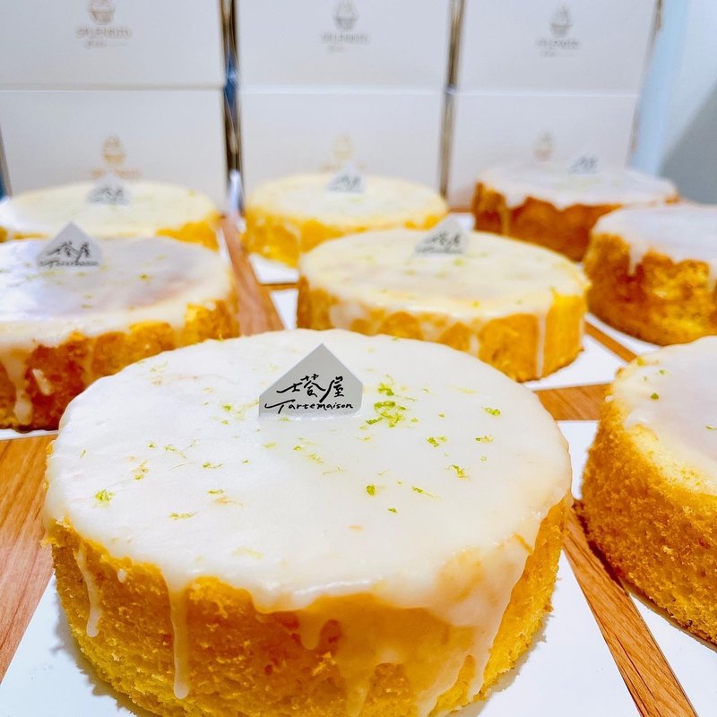 老奶奶柠檬蛋糕【弥月、生日、节日、送礼、中秋】 - 蛋糕/甜点 - 新鲜食材 咖啡色