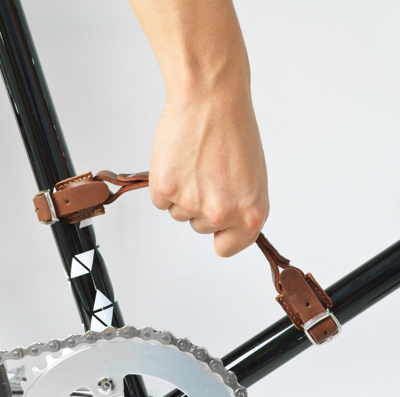 S E i c |  真皮提车把带 - 自行车/周边 - 真皮 咖啡色