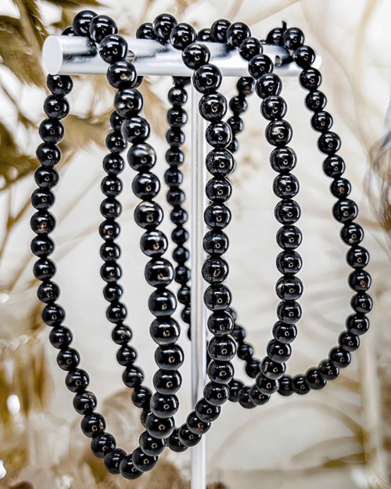 【招财小金运】金运石小咪手链手串 - 手链/手环 - 水晶 黑色