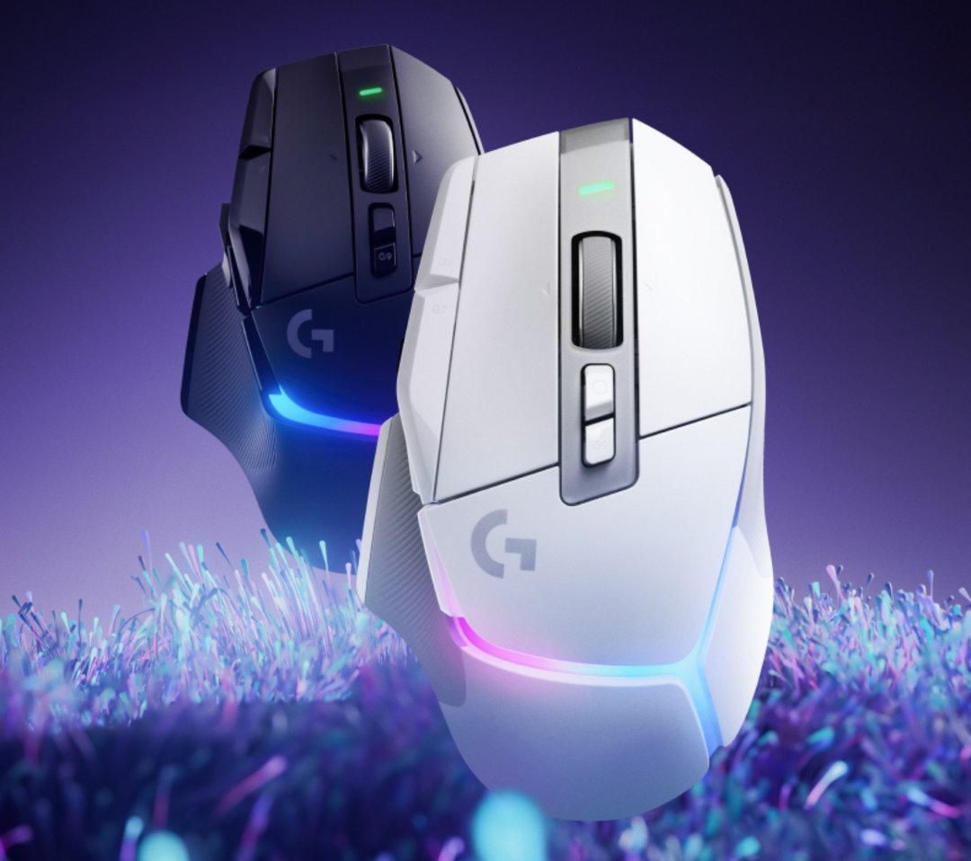 罗技 Logitehc G G502 X Plus 炫光高效能无线电竞鼠标(黑/白) - 电脑配件 - 塑料 