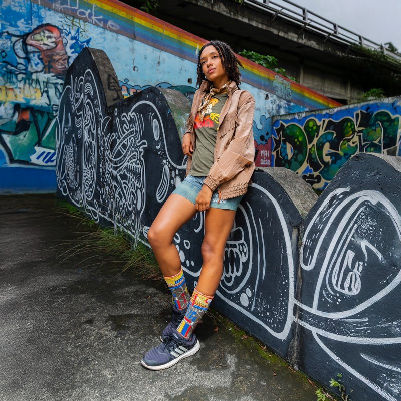 FLIPPOS潮流机能压力袜 翻转袜【Under The Bridge 桥下见】 - 袜子 - 尼龙 