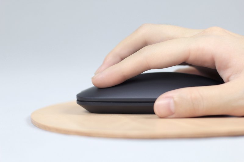 【换季特卖】真皮皮革垫 鼠标垫 原皮色 植鞣革 质感 自然纹理 - 摆饰 - 真皮 