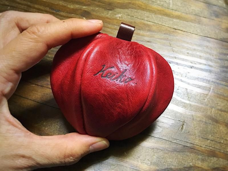 名字烙印加购页面 - 化妆包/杂物包 - 真皮 黑色