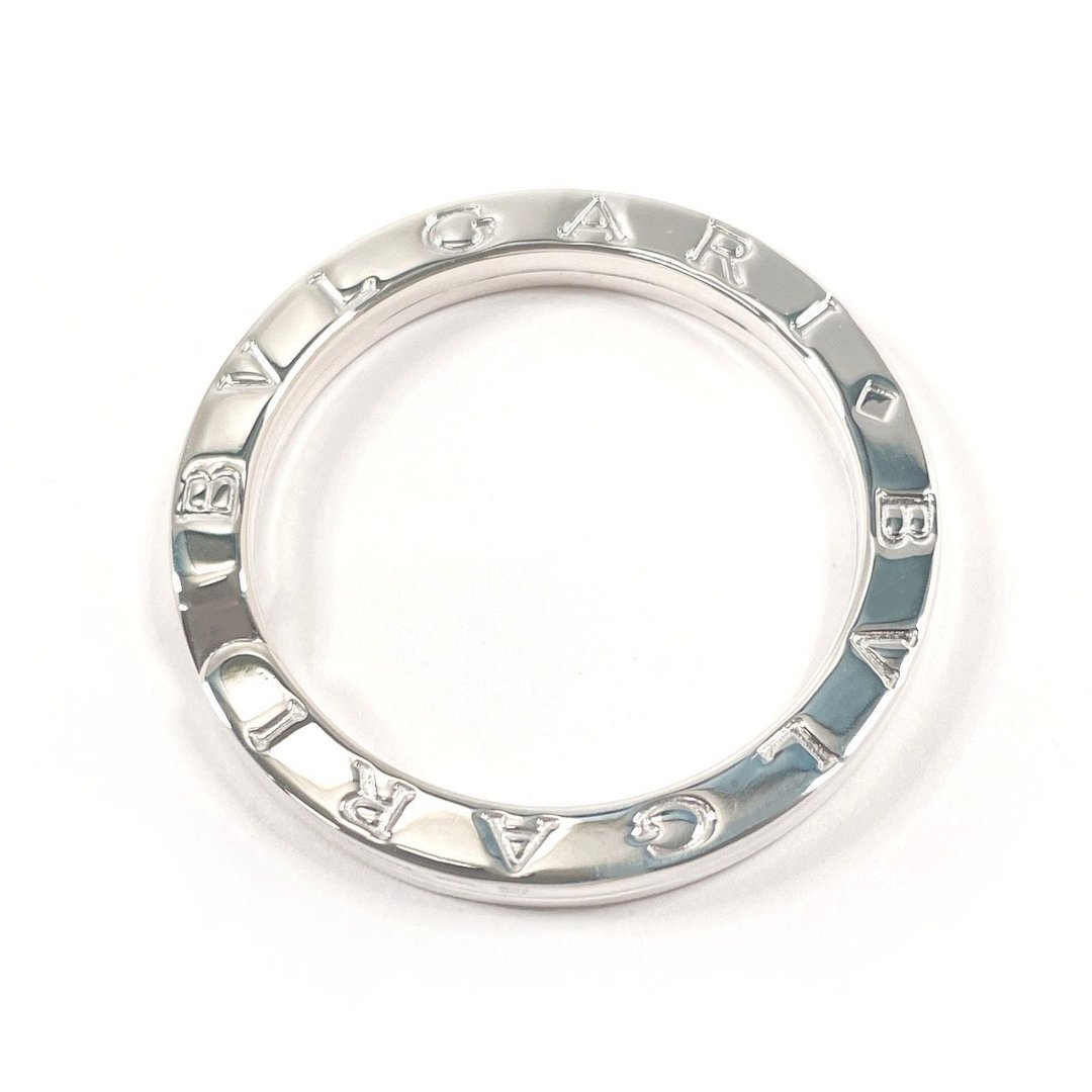 【日本直送．二手美品】宝格丽 BVLGARI 钥匙圈 吊饰 Logo 纯银 925 抛光处理 - 钥匙链/钥匙包 - 纯银 银色