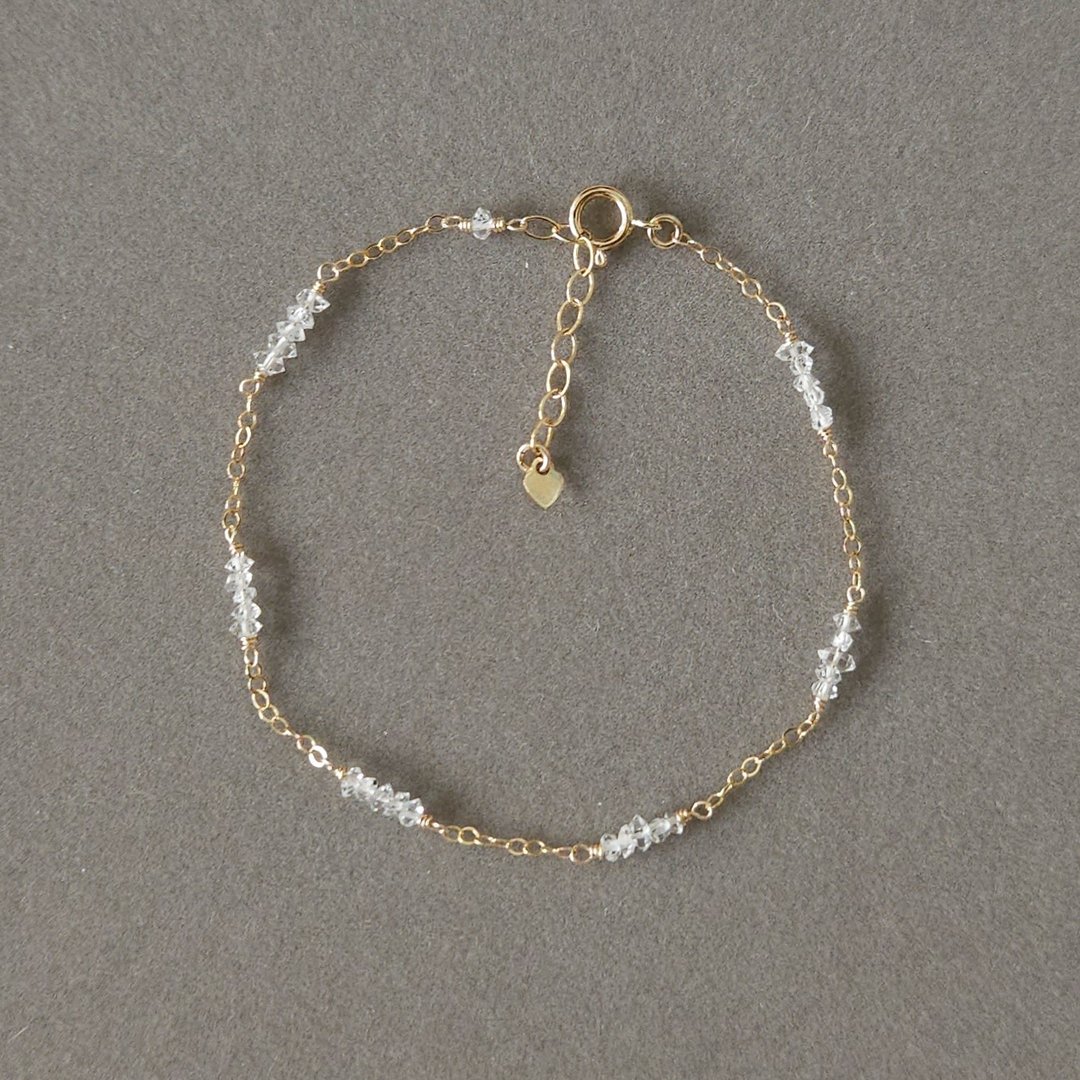 14kgf Herkimer赫基默手链 - 手链/手环 - 半宝石 