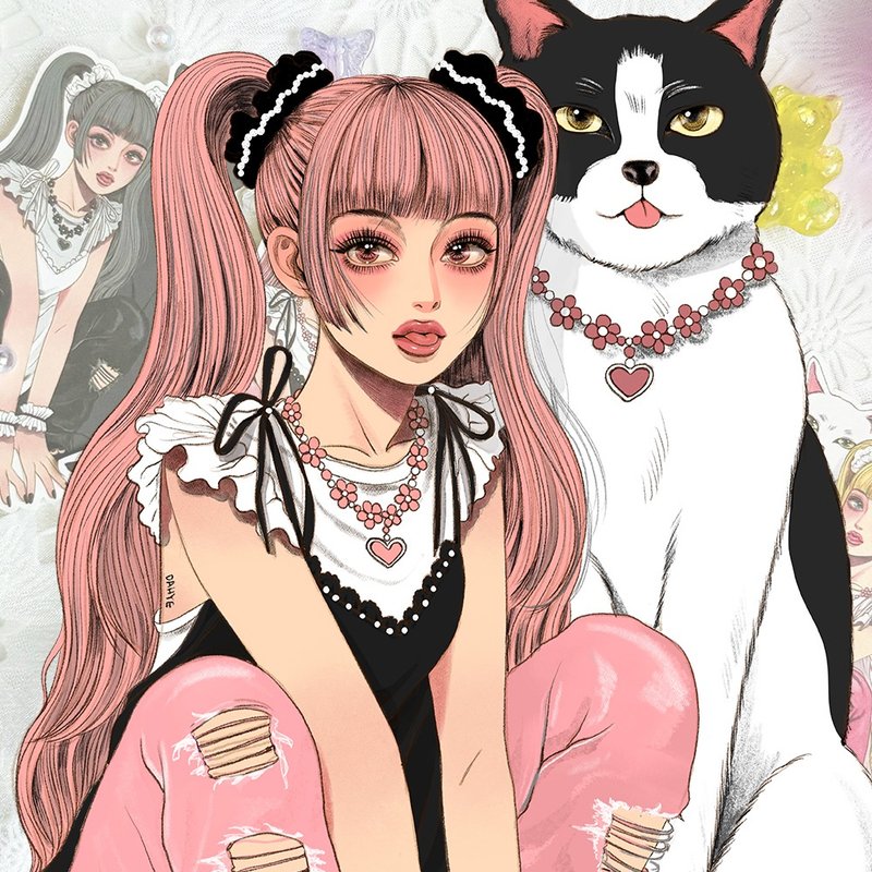 Nana 贴纸 - 贴纸 - 纸 多色