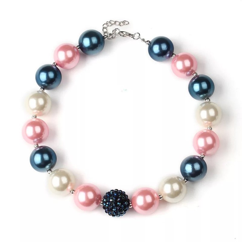 Cutie Bella 手工串珠儿童首饰项链 Chunky Necklace - 项链 - 塑料 