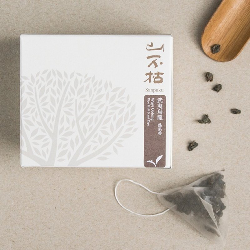 武夷乌龙茶・简单茶包・熟果 - 茶 - 新鲜食材 咖啡色