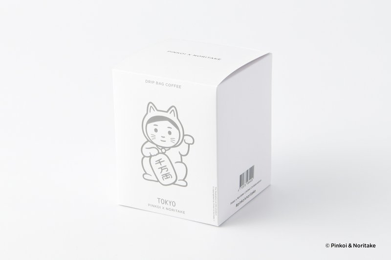 Pinkoi x Noritake 滤挂式咖啡 10入盒 东京版 - 咖啡 - 新鲜食材 白色