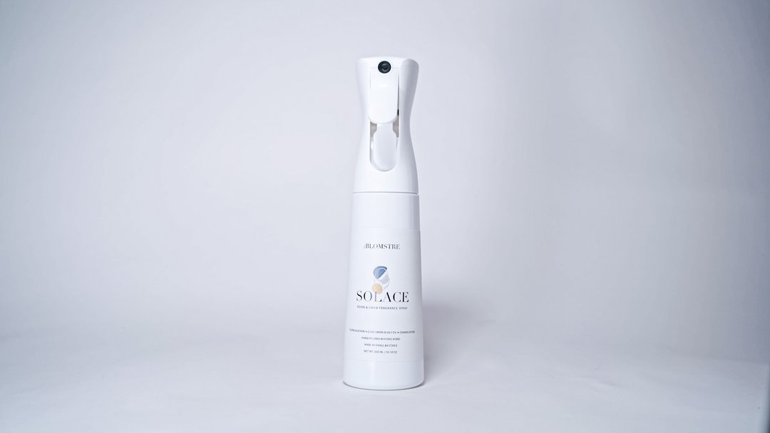 Room + Linen Spray 300ml: SOLACE - 香薰/精油/线香 - 环保材料 白色