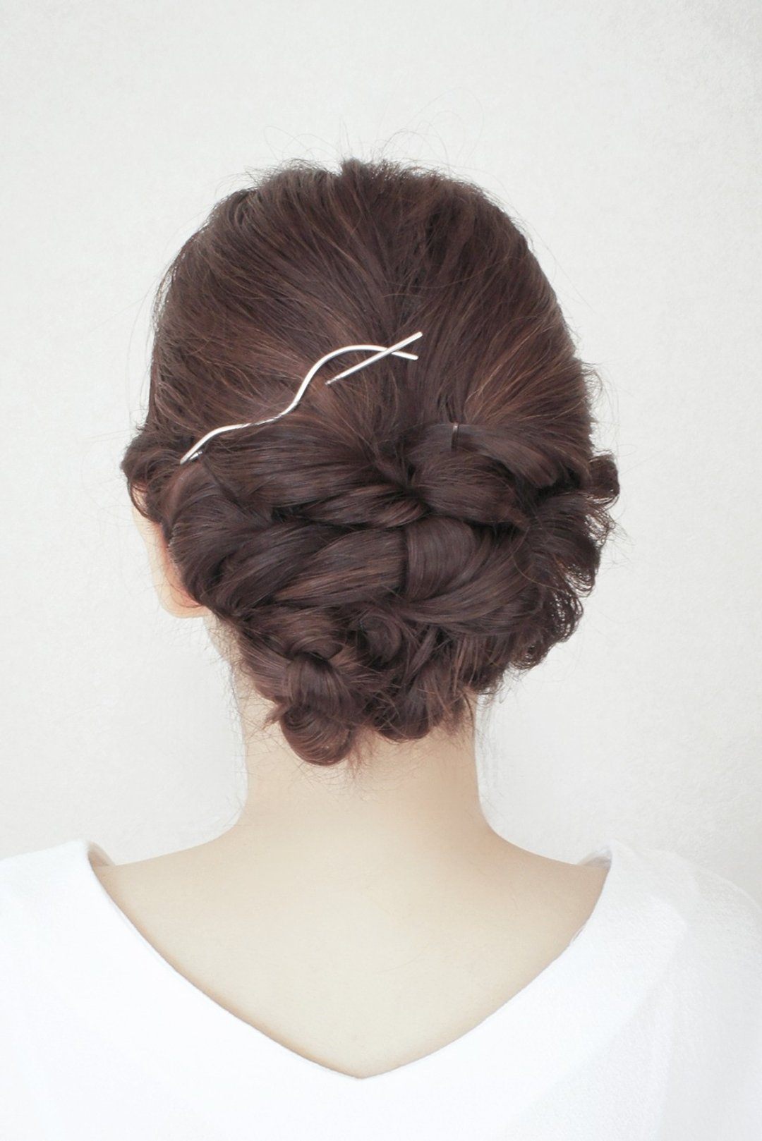 Hair clip　Hair accessories　(i)　Stainless steel - 发饰 - 不锈钢 银色