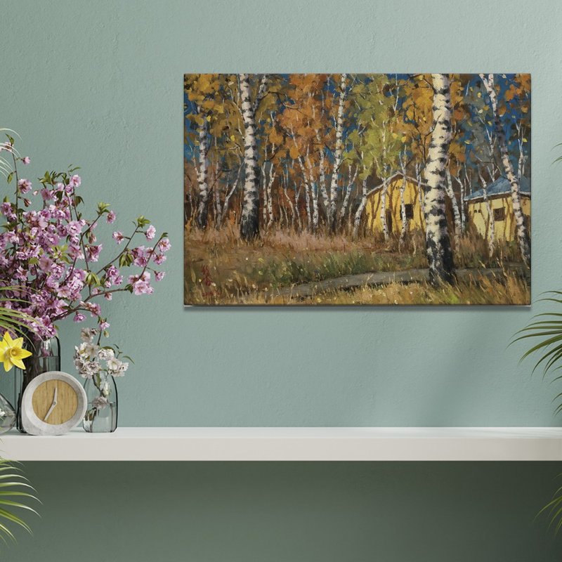 【白桦小屋】苏锦皆艺术微喷数位版画 - 海报/装饰画/版画 - 其他材质 多色