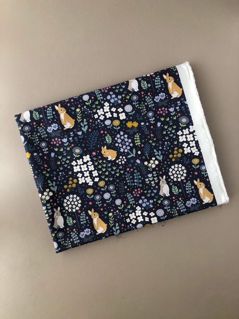 定制订单宝宝保暖遮耳帽  兔兔花园双色 - 婴儿帽/发带 - 棉．麻 黄色