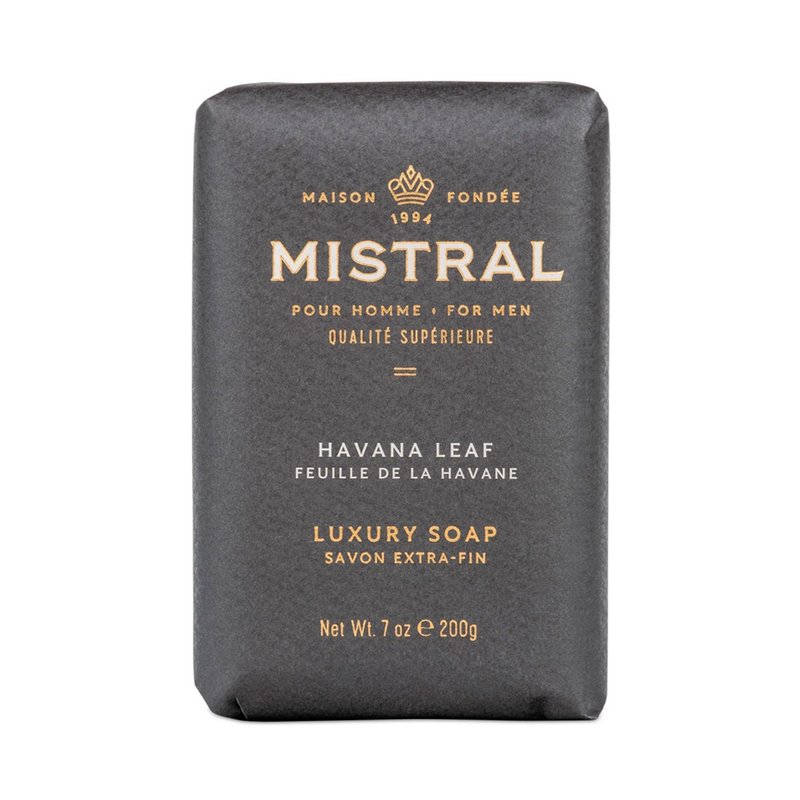 Mistral 哈瓦那雪茄 绅士香水皂/沐浴香皂肥皂/沐浴皂/香氛皂 - 肥皂/手工皂 - 其他材质 