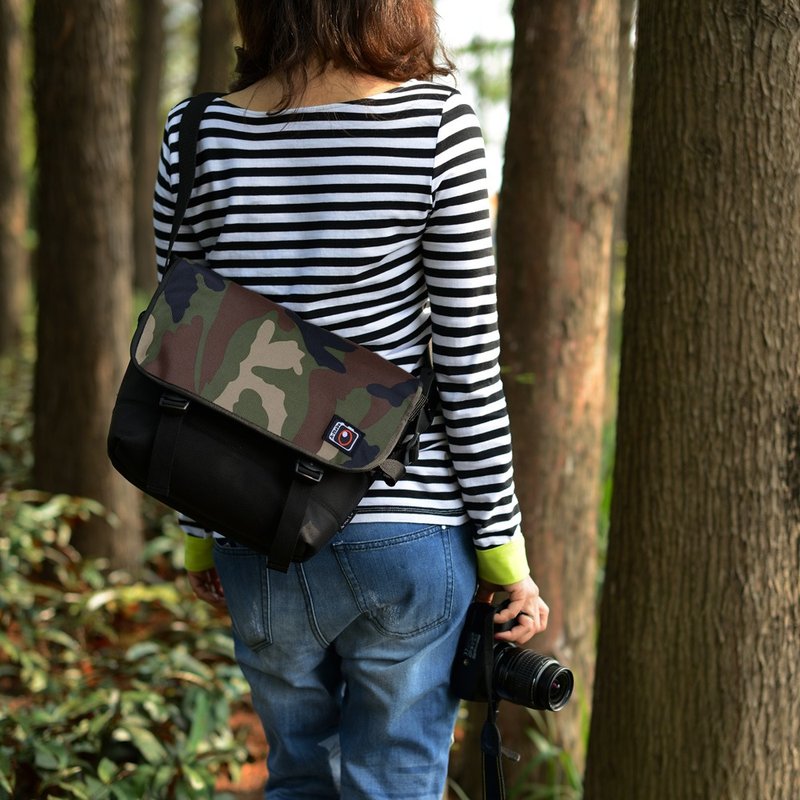 相机包 摄影 街头文化 简单 邮差包 黑红 无反单相机袋 型格 - 相机包/相机袋 - 防水材质 黄色