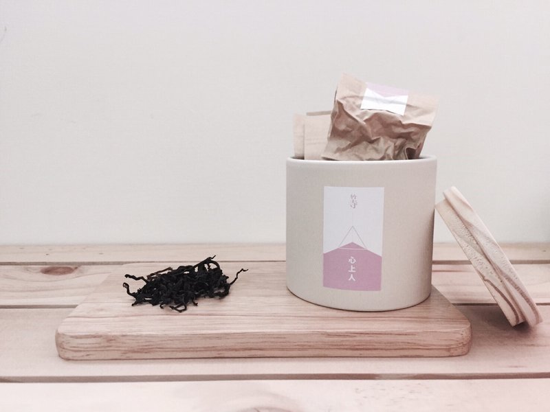 签诗茶罐组/等心上人-蜜香美人红/台湾茶 - 茶 - 新鲜食材 粉红色