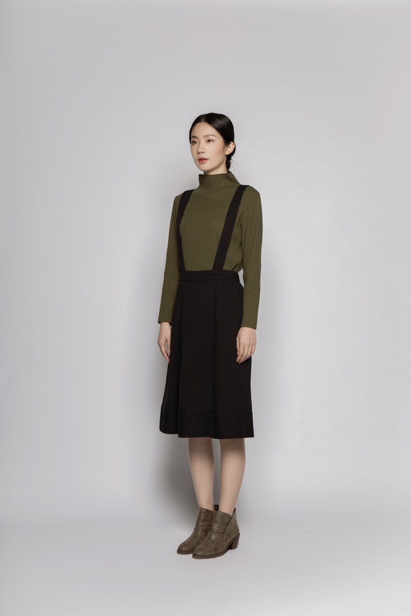 米亚 法罗吊带裙 Mia Farrow Strap Skirt S35 - 裙子 - 棉．麻 多色