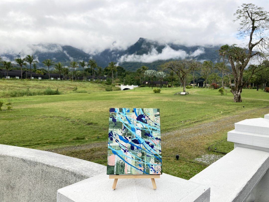 抽象绘画－梦就像这样3  abstract painting Dream Like This 3 - 订制画像 - 棉．麻 多色