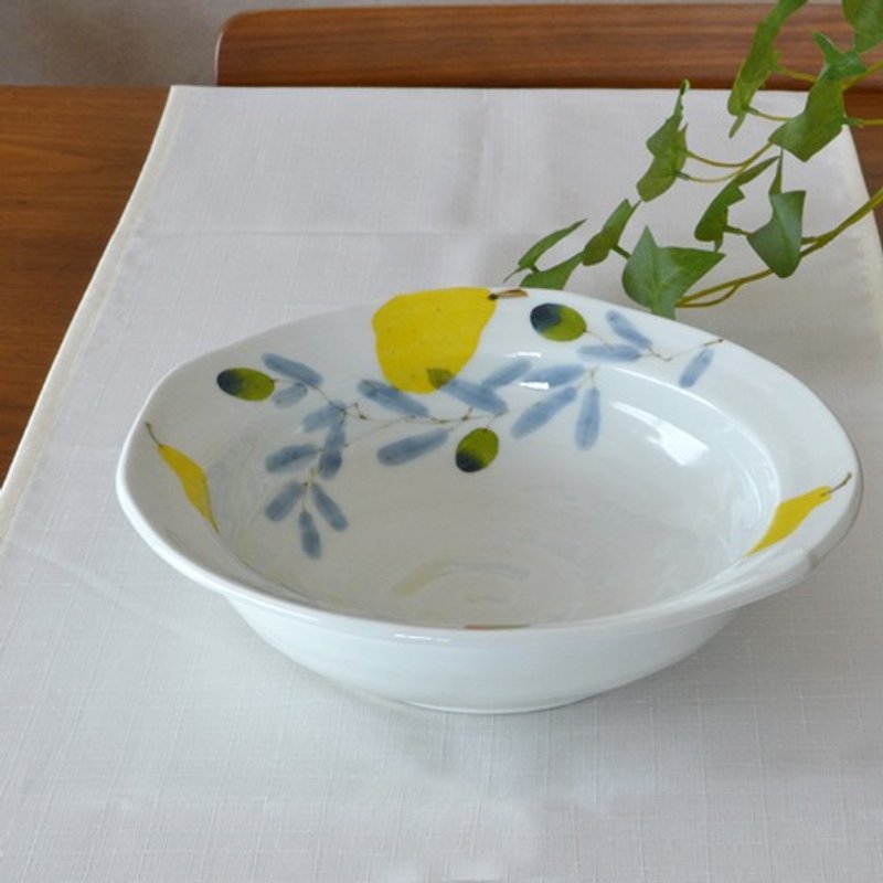 橄榄壶碗 - 浅碟/小碟子 - 陶 