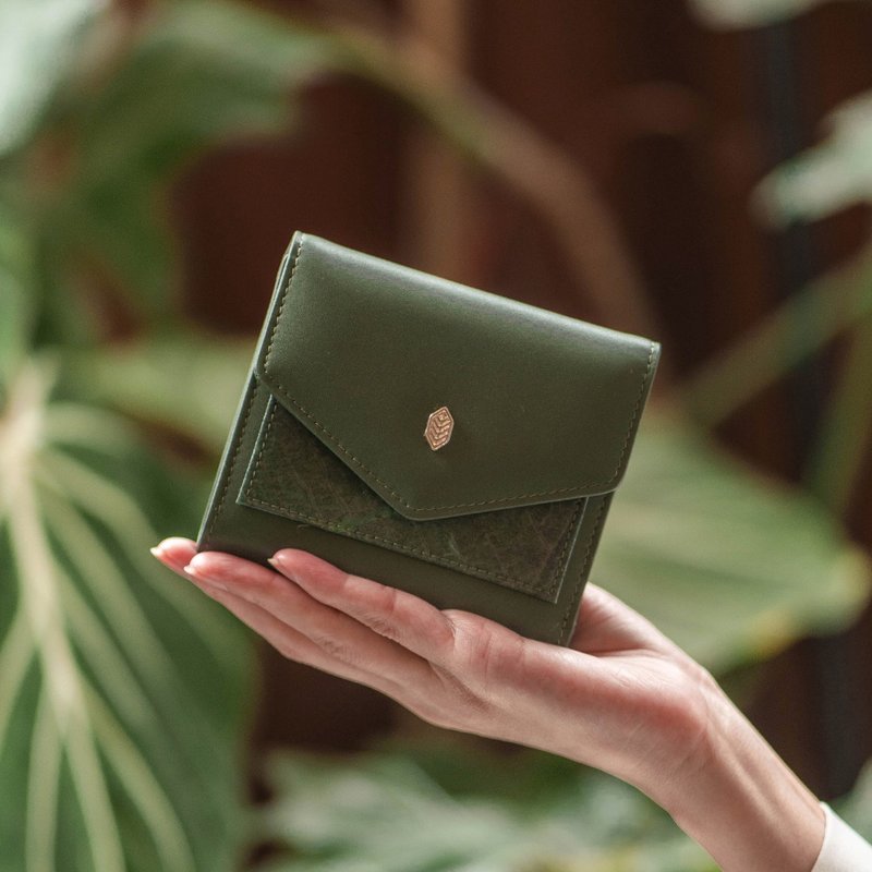 女士钱包, 绿(Milly Compact Wallet) 钱包 军绿 - 皮夹/钱包 - 其他材质 绿色
