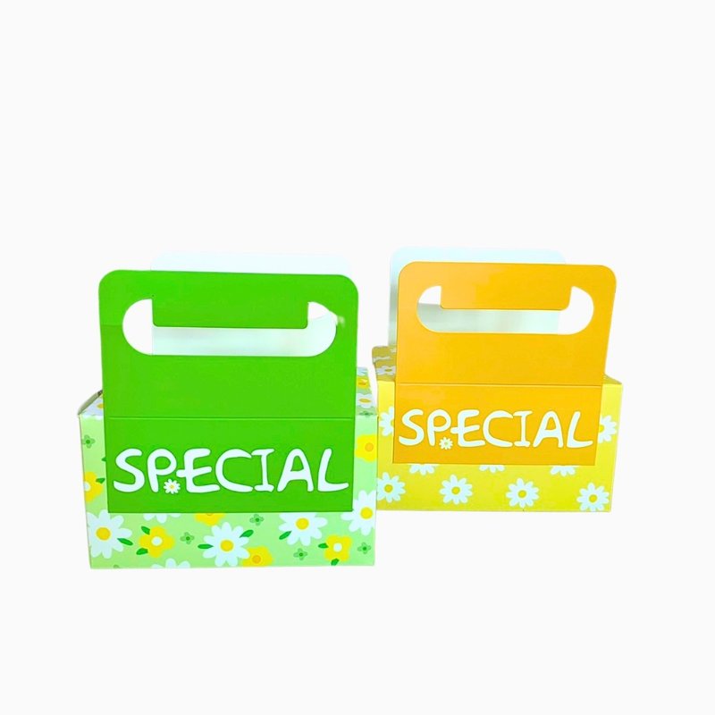 【花米邸家】玛尔萨阳光碎花礼盒 婚礼小物 活动礼物 订制礼盒 - 零食/点心 - 塑料 透明