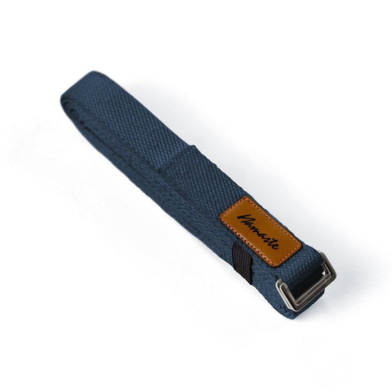 【NAMASTE】Iyengar Yoga Strap 艾扬格瑜珈绳(长300cm) - 丈青 - 运动/健身用品 - 棉．麻 蓝色