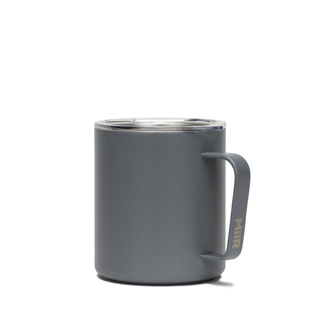 MiiR 双层真空 保温/保冰 露营杯 12oz/354ml 海雾灰 (滑盖开关) - 保温瓶/保温杯 - 不锈钢 灰色