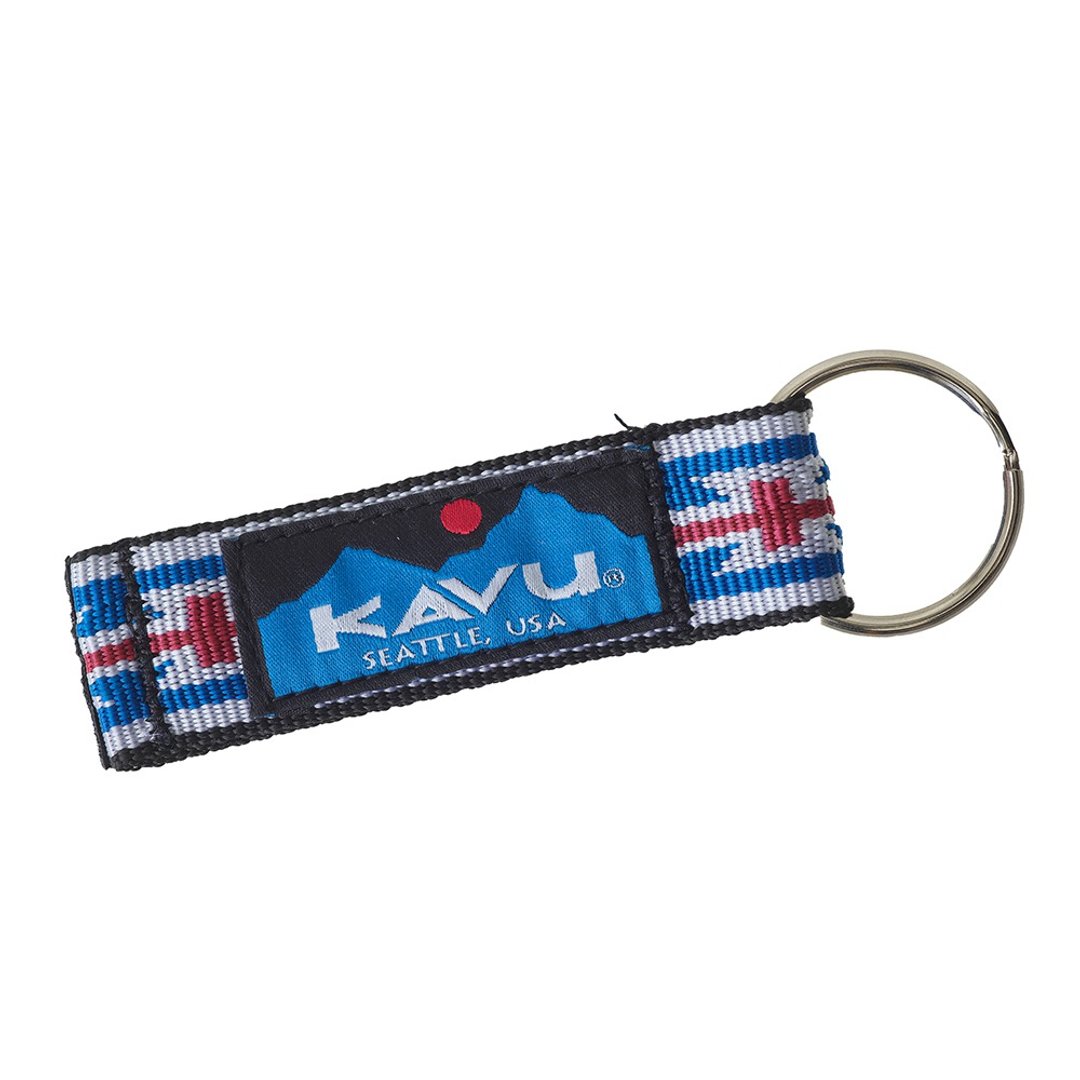 【西雅图 KAVU】Key Chain 钥匙圈 西港 #910 - 钥匙链/钥匙包 - 聚酯纤维 蓝色