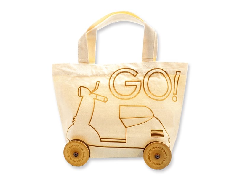 车辆造型托特包 - 手提包/手提袋 - 棉．麻 