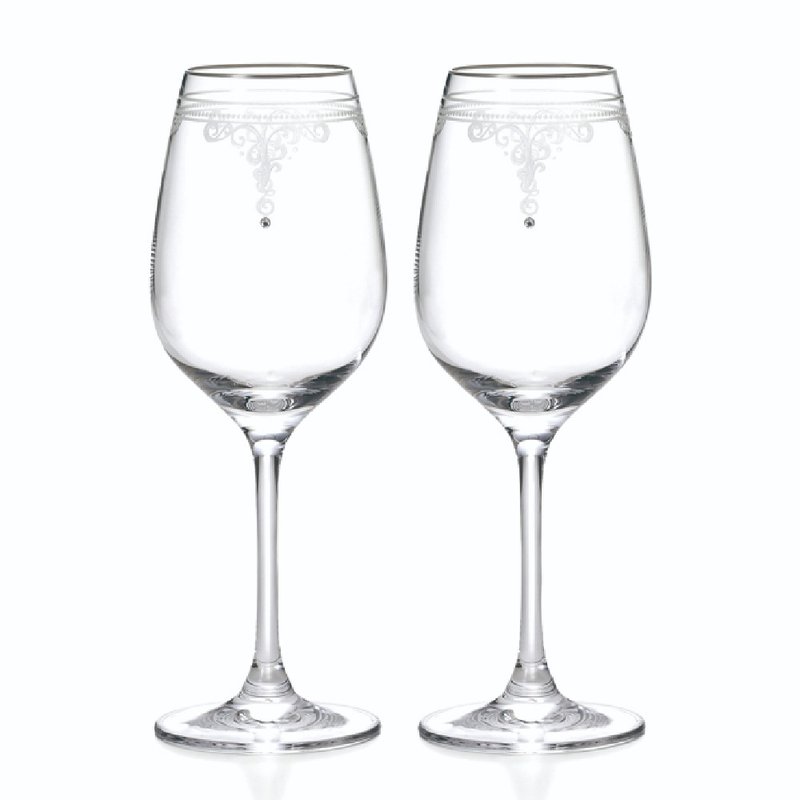 【 NARUMI日本鸣海骨瓷】JILLSTAURT联名高脚白酒杯(2入组) - 酒杯/酒器 - 玻璃 透明