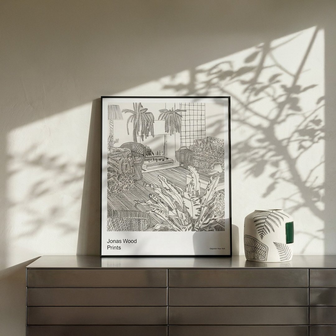 【原版海报】JONAS WOOD乔纳斯.伍德 .. 8 Etchings - 海报/装饰画/版画 - 纸 