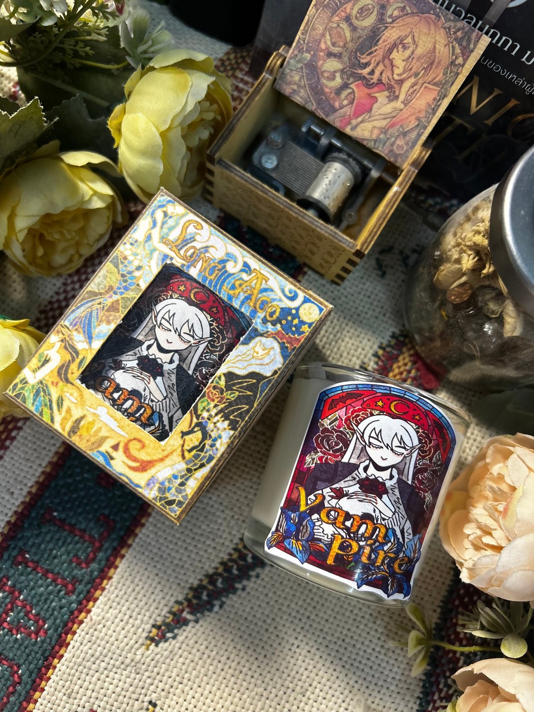 (fable fantasy collection) itzara candles_Vampire_西方奇幻香氛蜡烛 - 蜡烛/烛台 - 精油 