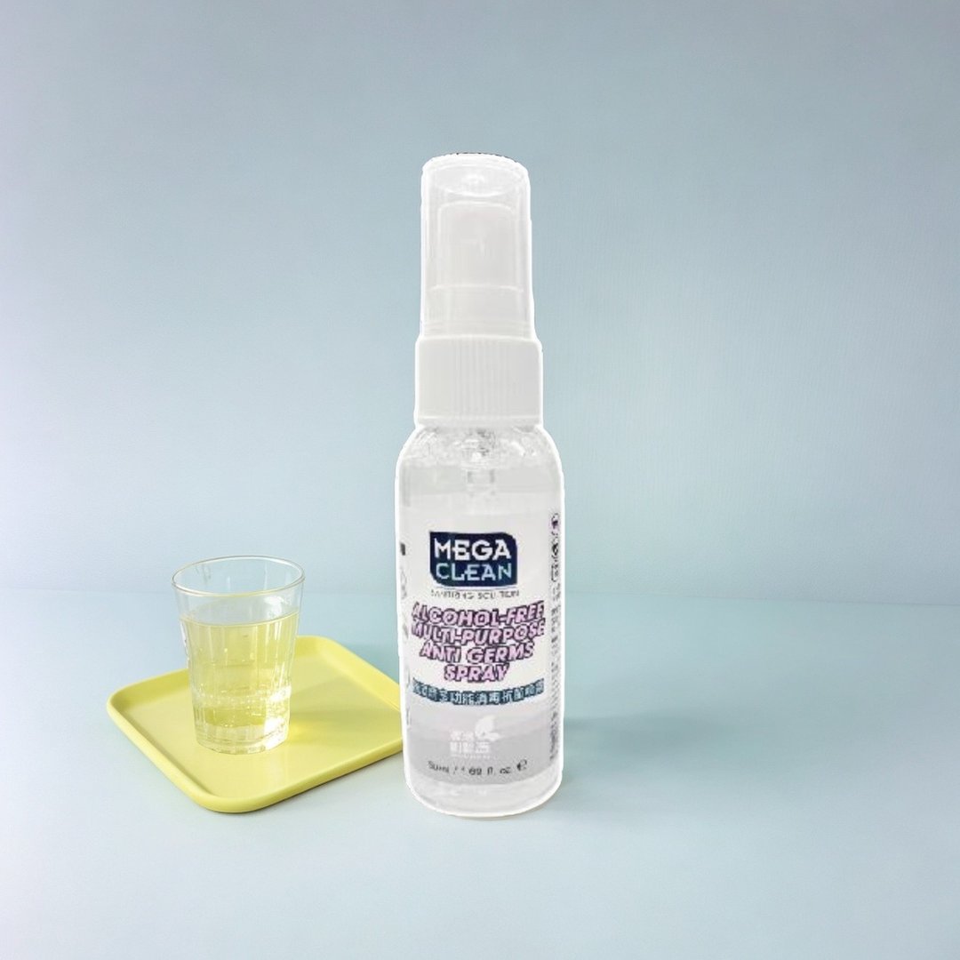 MegaClean - 香港制造无酒精多功能抗菌喷雾 (50毫升) - 其他 - 其他材质 
