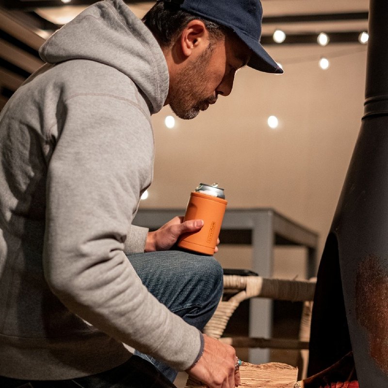 【Duo】三层真空 二合一铝罐 保冰保温杯/随行杯 露营杯 355ml - 保温瓶/保温杯 - 不锈钢 