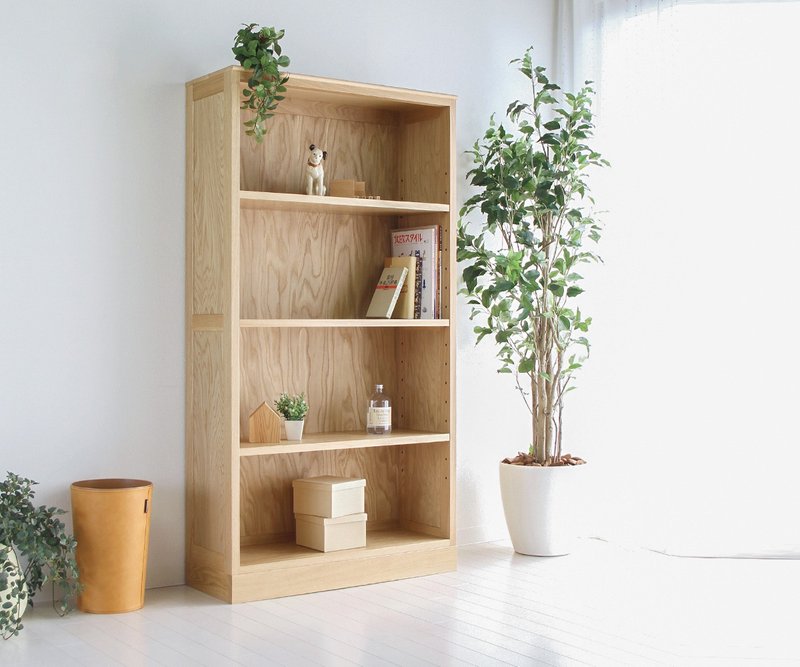 旭川家具 山室家具制作所 PROTO No.416 开放式棚架 - 书架/书挡 - 木头 咖啡色