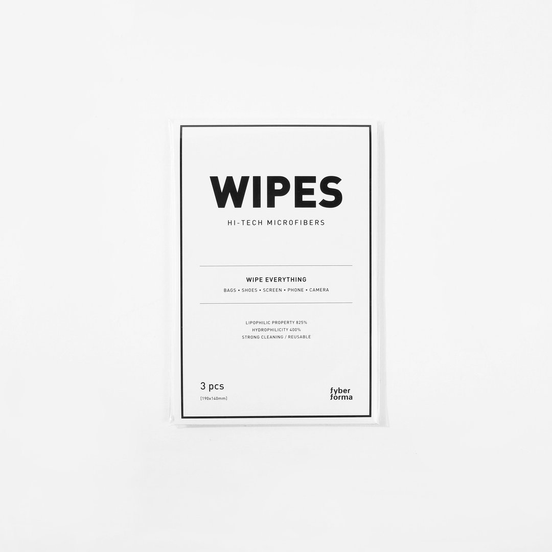 WP01 超细纤维 高吸收擦拭布(三片装) - 眼镜盒/眼镜布 - 聚酯纤维 白色