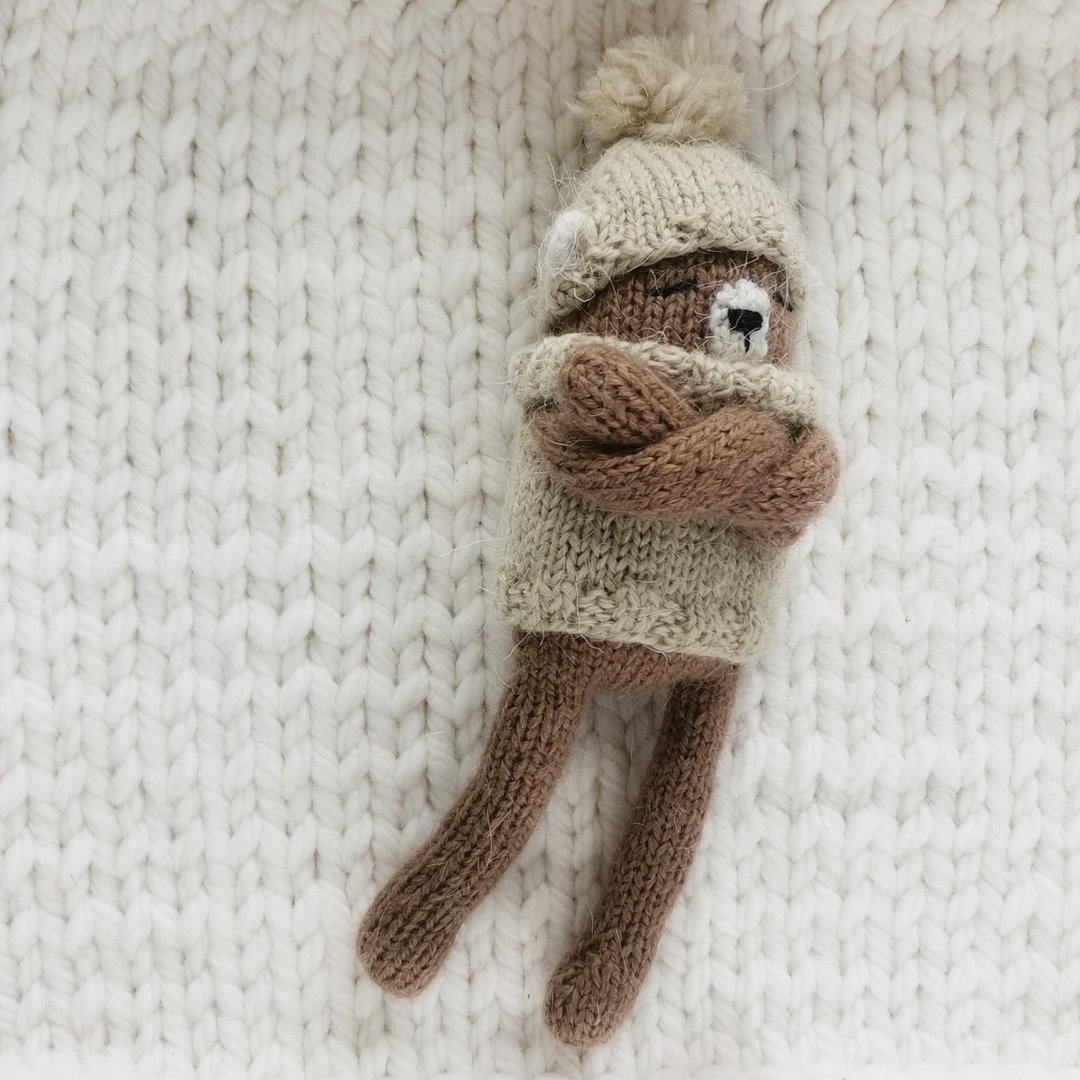 Bear Tim knitting pattern. English and Russian PDF. - 手工艺教程/工具书 - 其他材质 